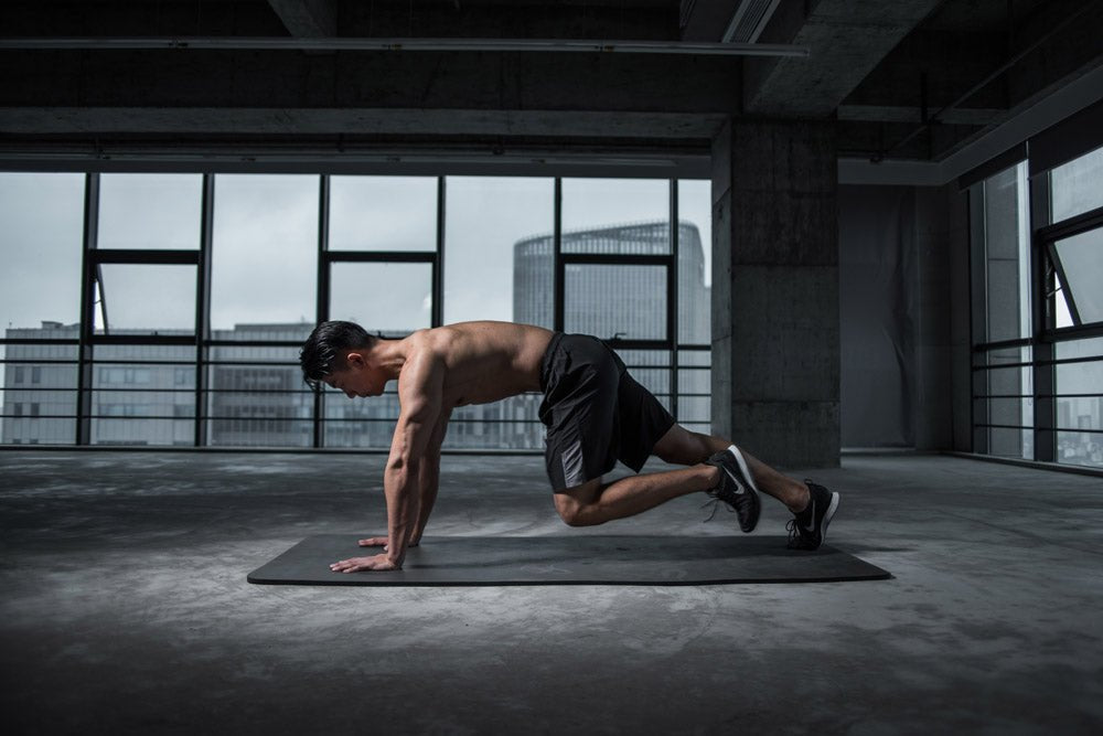 A man working out